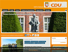 Tablet Screenshot of cdu-nottuln.de